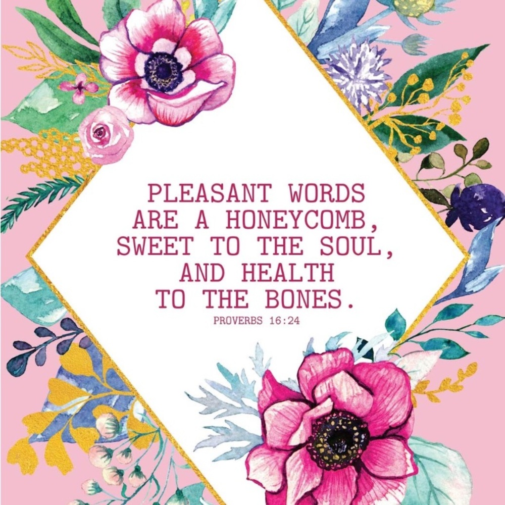 Inspirational Floral Art Print